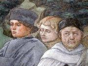 Fra Filippo Lippi Selfportait with pupils Spain oil painting reproduction
